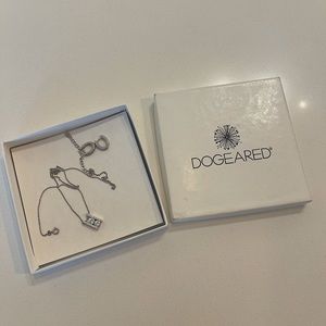 Silver Necklace and Earrings